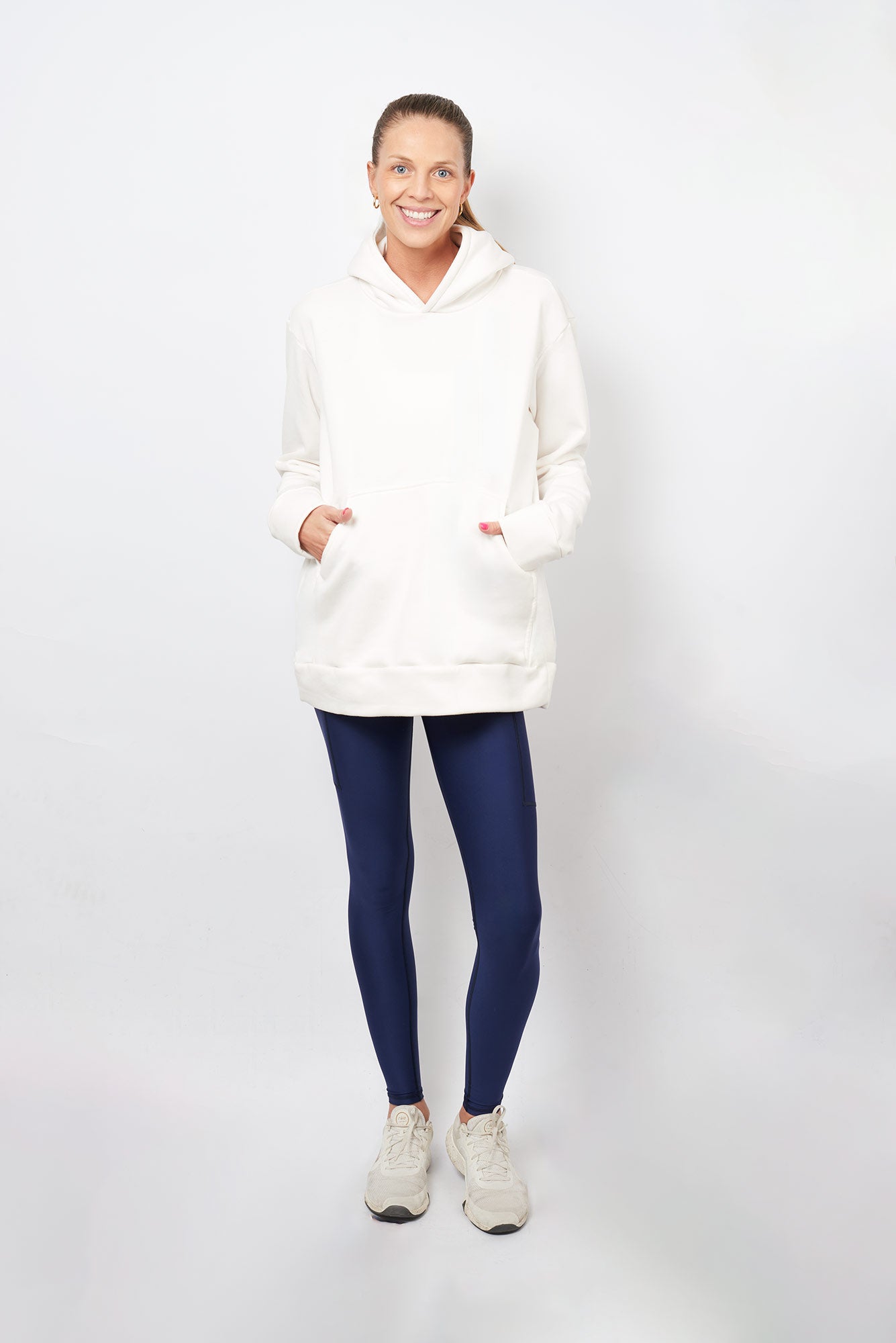 Poleron Hoodie Oversize Crudo