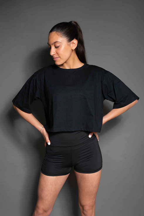 Polera Over Size Soul Negra