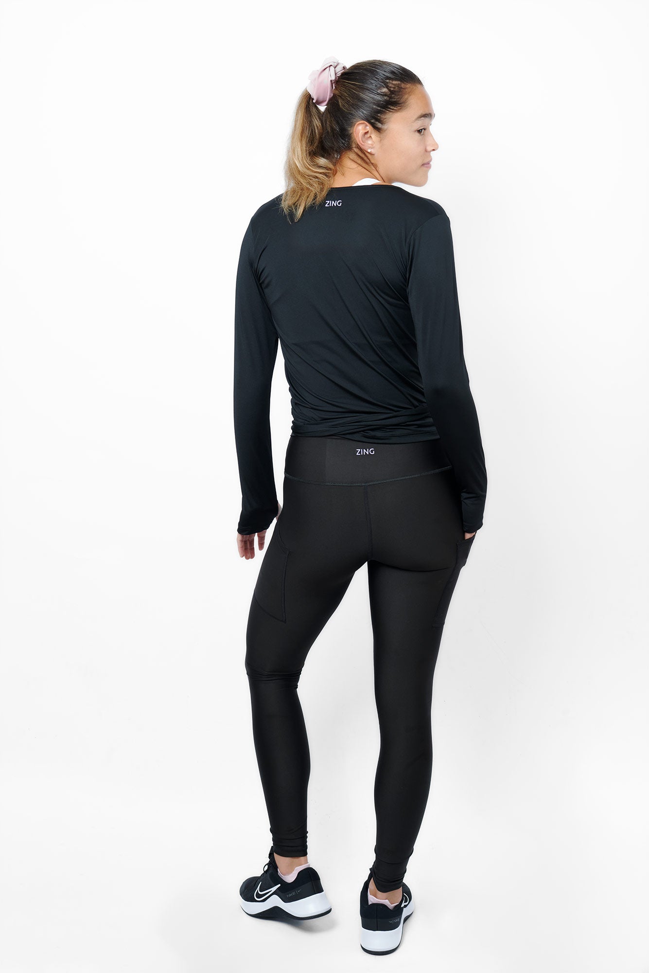 Leggins Negro pretina Alta