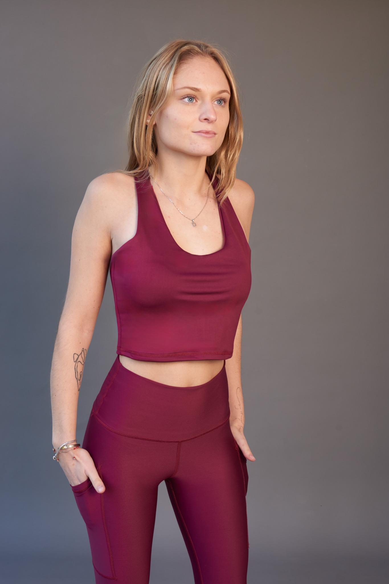 Leggins Calza Uva Morada Larga