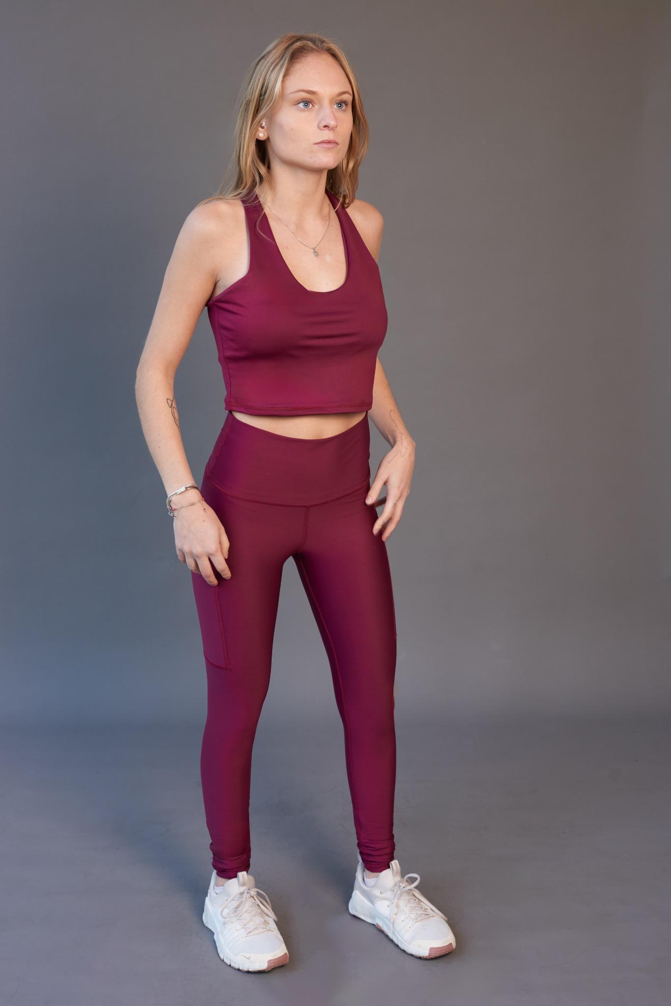Leggins Calza Uva Morada Larga