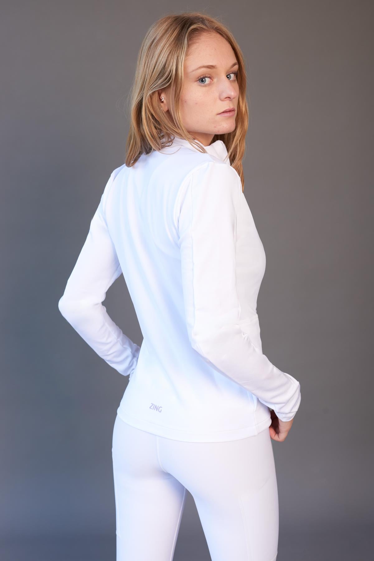 Leggins Calza Blanco Crema  Larga
