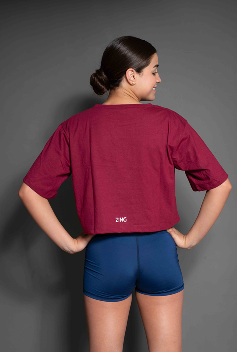 Polera Over Size Soul Uva