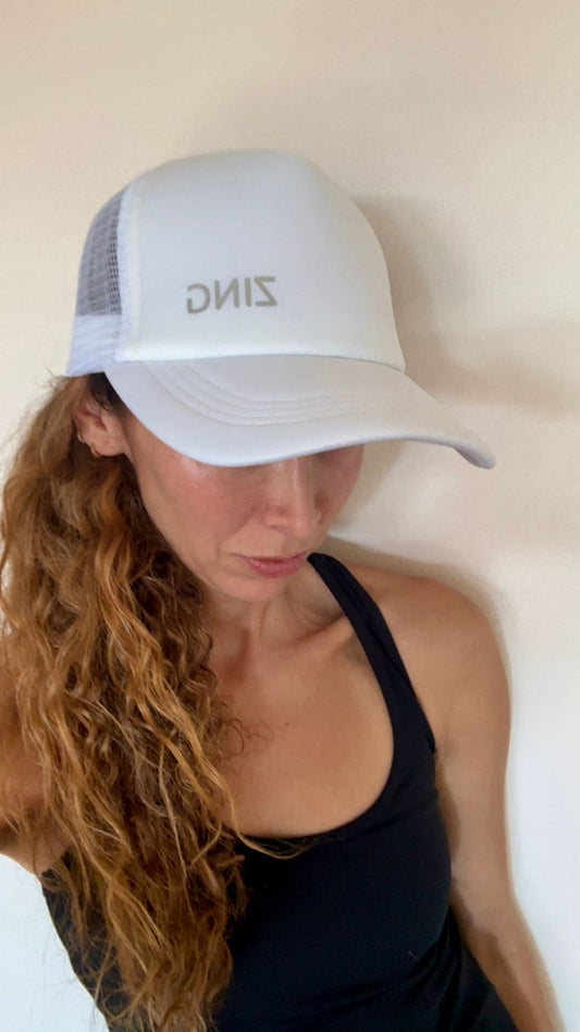 Jockey Unisex Trucker Blanco