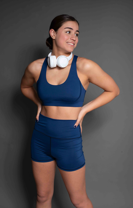 Peto Mujer Cross Back Soul Azul Navy