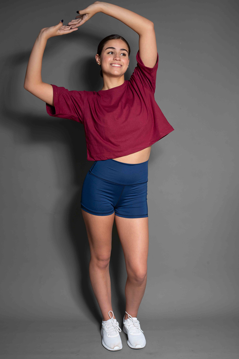 Polera Over Size Soul Uva