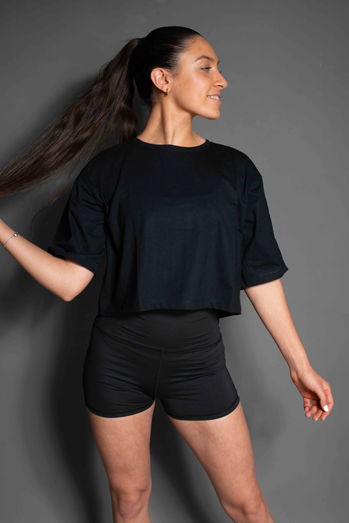 Polera Over Size Soul Negra