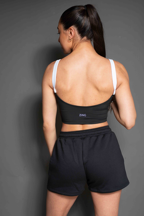 Short Algodón Soul Negro